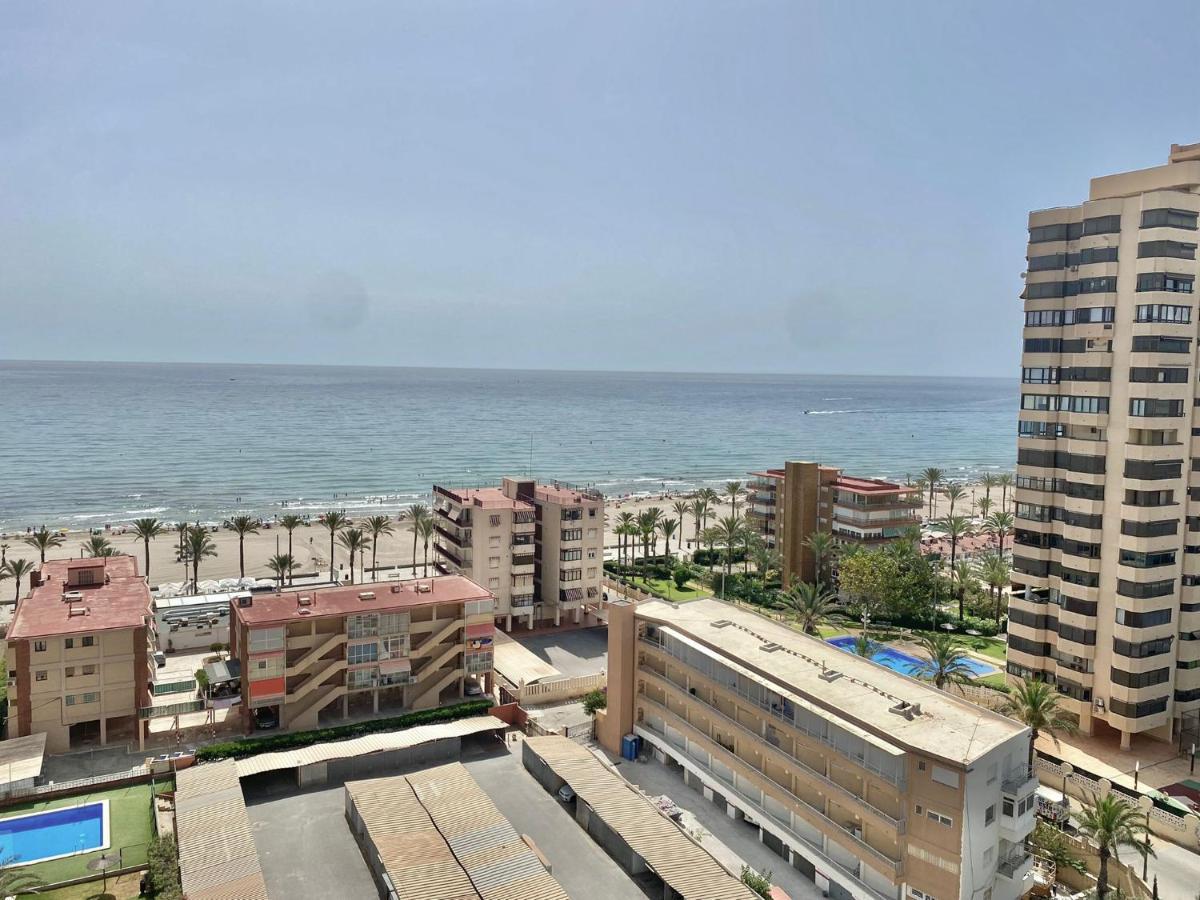 T Hercules Apto 6 Pax Vistas Al Mar, Aire Ac Wifi Inmo Leo Playa De San Juan Аликанте Экстерьер фото